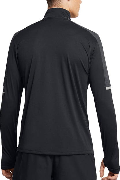 Under Armour Tech Utility Half Zip Long Sleeve Mens Running Top - Blue