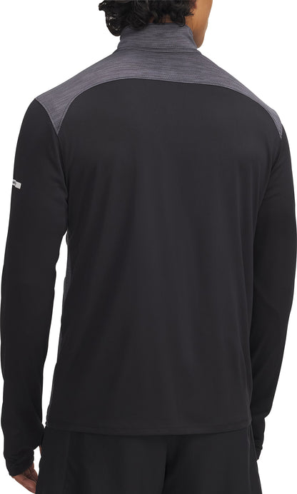 Under Armour Tech Utility Half Zip Long Sleeve Mens Running Top - Black