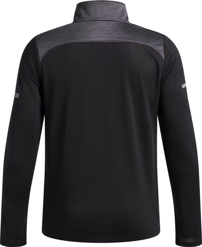 Under Armour Tech Utility Half Zip Long Sleeve Junior Running Top - Black