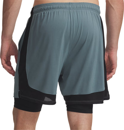 Under Armour Tech Vent 2 In 1 Mens Running Shorts - Blue