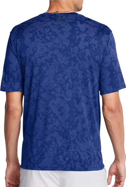 Under Armour Tech Vent Geode Short Sleeve Mens Training Top - Blue