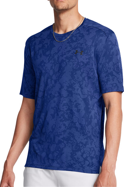 Under Armour Tech Vent Geode Short Sleeve Mens Training Top - Blue