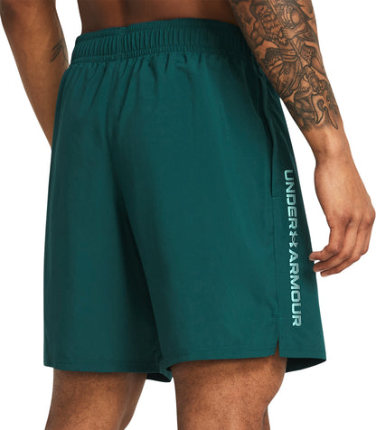 Under Armour Tech Woven Wordmark Mens Training Shorts - Green