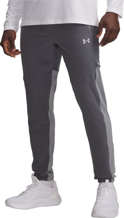 Under Armour Utility Woven Winterized Mens Running Track Pants - Grey