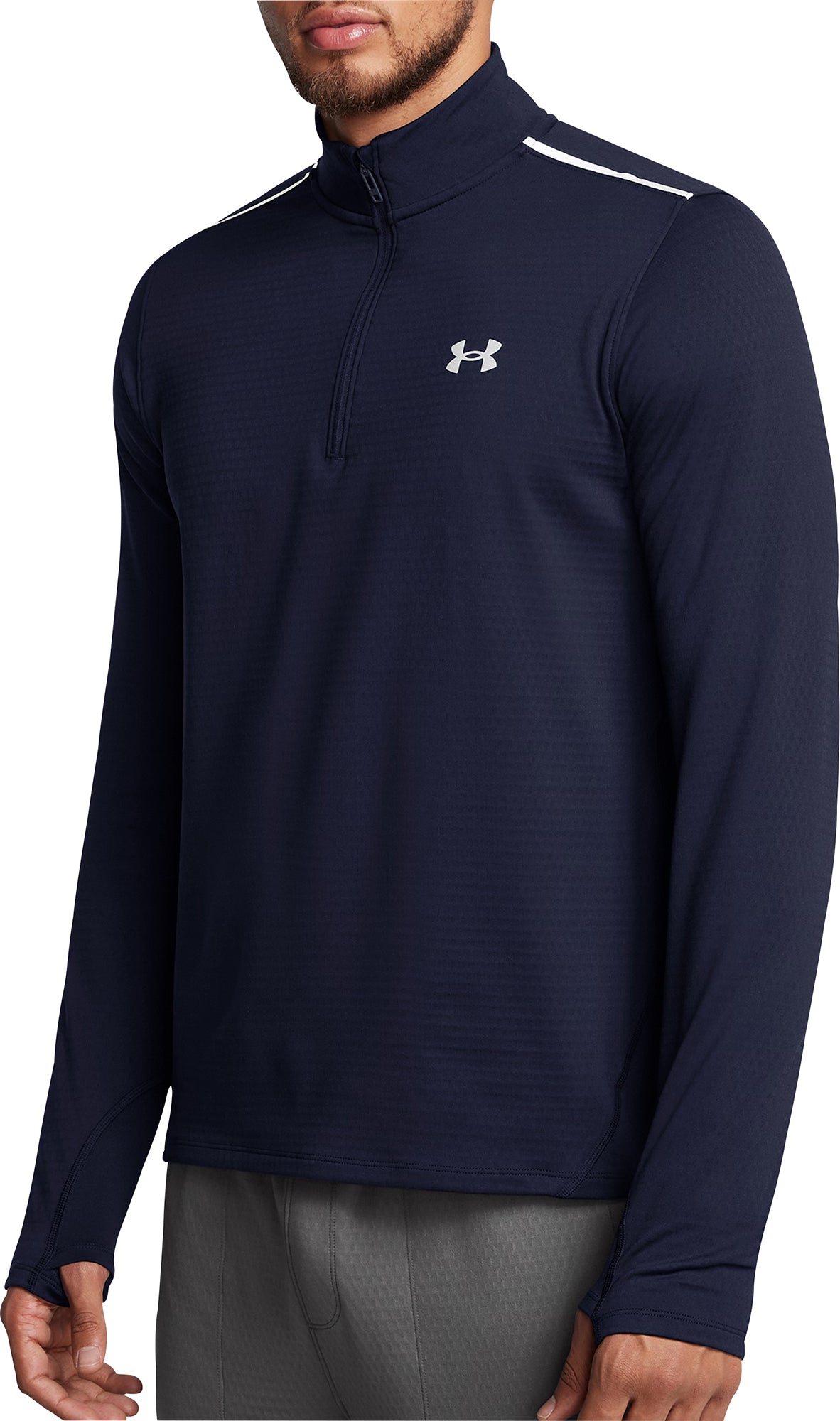 Under Armour Vanish Cold Weather Half Zip Long Sleeve Mens Running Top under-armour-vanish-cold-weather-half-zip-long-sleeve-mens-running-top