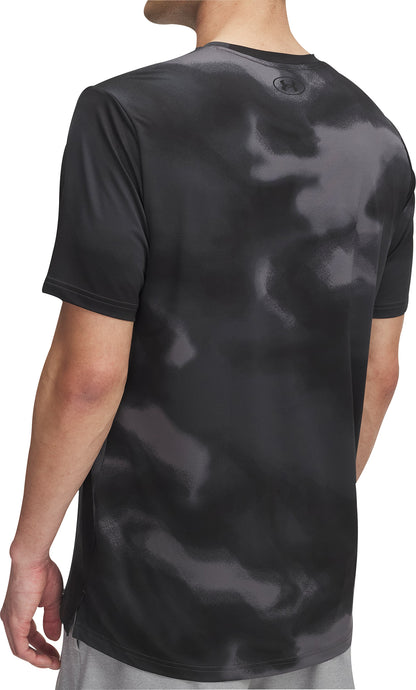 Under Armour Vanish Energy Printed Short Sleeve Mens Training Top - Black