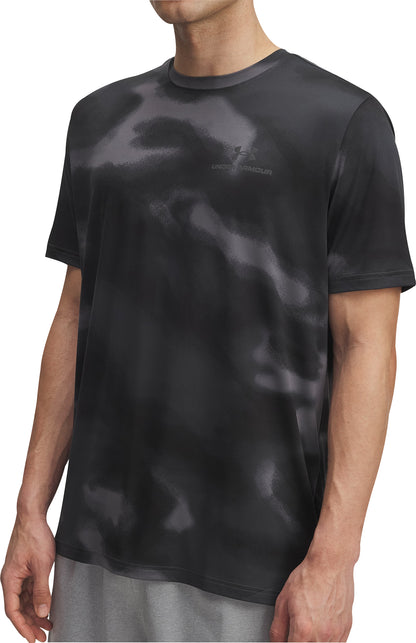 Under Armour Vanish Energy Printed Short Sleeve Mens Training Top - Black