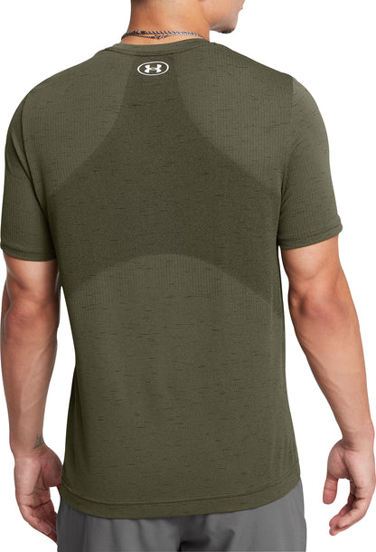 Under Armour Vanish Seamless Short Sleeve Mens Training Top - Green