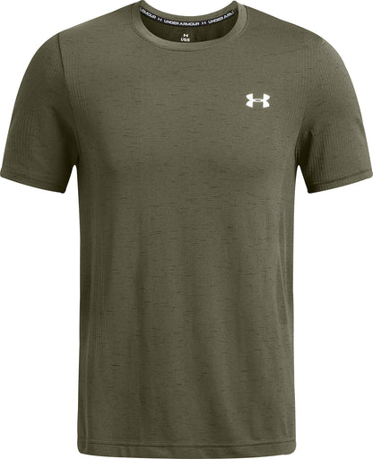 Under Armour Vanish Seamless Short Sleeve Mens Training Top - Green
