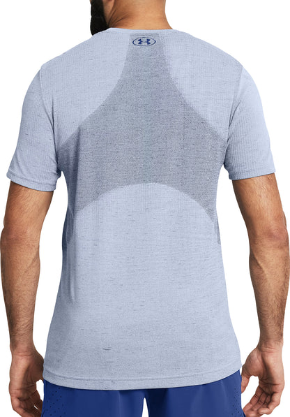 Under Armour Vanish Seamless Short Sleeve Mens Training Top - Blue