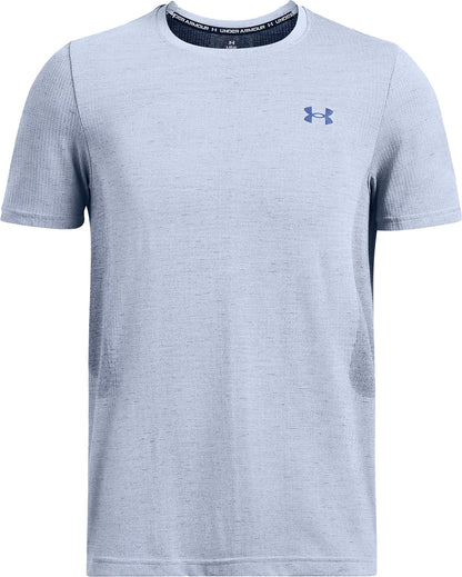 Under Armour Vanish Seamless Short Sleeve Mens Training Top - Blue