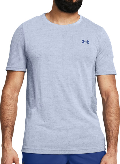 Under Armour Vanish Seamless Short Sleeve Mens Training Top - Blue