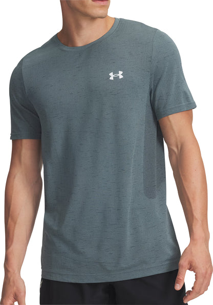 Under Armour Vanish Seamless Short Sleeve Mens Training Top - Blue