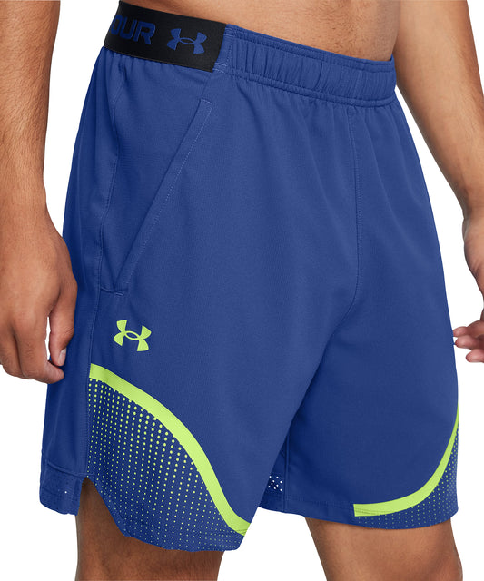 Under Armour Vanish Woven 6 Inch Graphic Mens Training Shorts - Blue