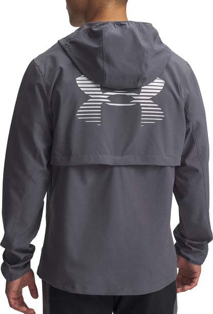 Under Armour Velociti Pro Storm Mens Running Jacket - Grey