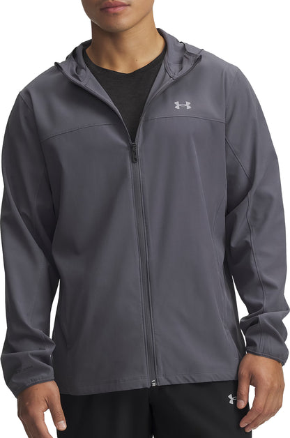 Under Armour Velociti Pro Storm Mens Running Jacket - Grey
