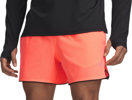 Under Armour Velociti Pro Vent 5 Inch Mens Running Shorts - Orange