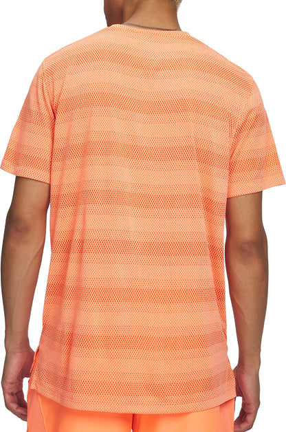 Under Armour Velociti Short Sleeve Mens Running Top - Orange