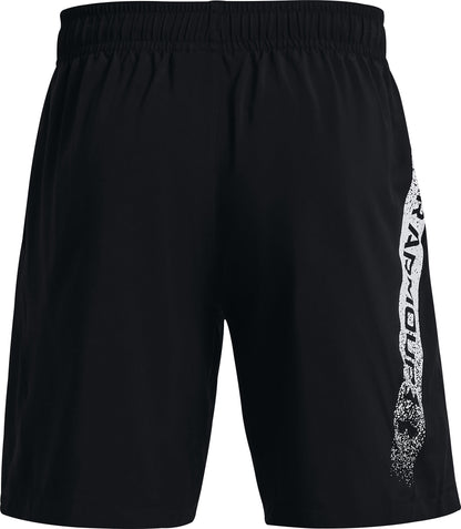 Under Armour Woven Graphic Mens Running Shorts - Black