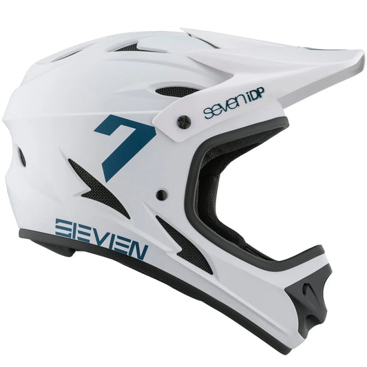 7iDP M1 Full Face Cycling Helmet - White