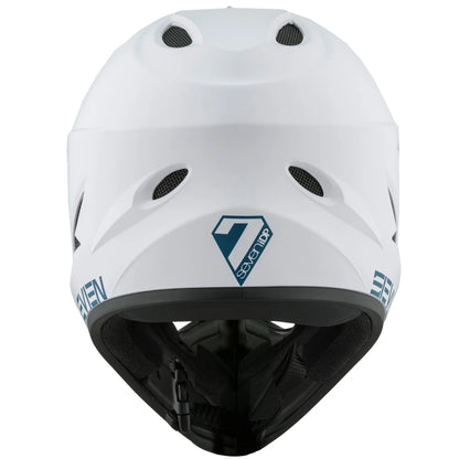7iDP M1 Full Face Cycling Helmet - White