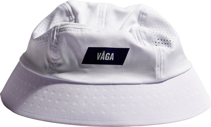 Vaga Feather Running Bucket Hat - White