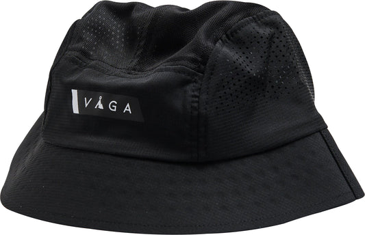 Vaga Feather Running Bucket Hat - Black