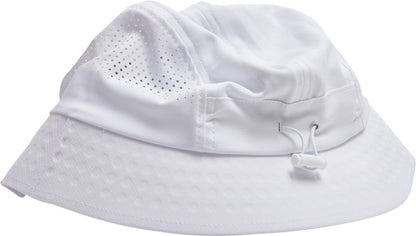 Vaga Feather Running Bucket Hat - White
