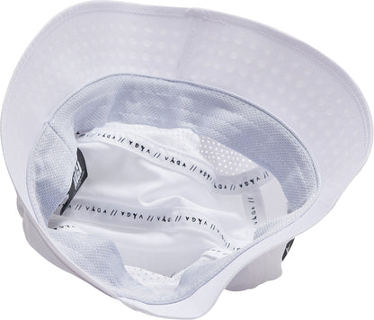 Vaga Feather Running Bucket Hat - White