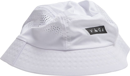 Vaga Feather Running Bucket Hat - White