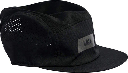 Vaga Feather Racing Running Cap - Black