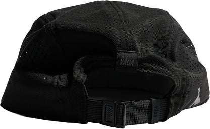 Vaga Feather Racing Running Cap - Black