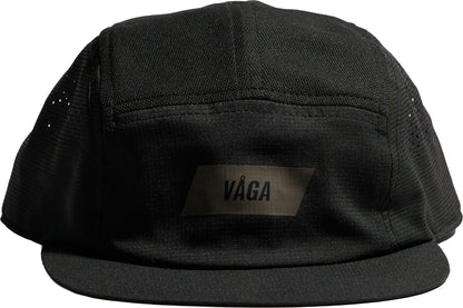 Vaga Feather Racing Running Cap - Black