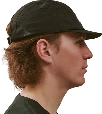Vaga Feather Racing Running Cap - Black
