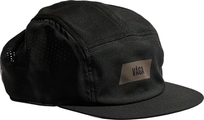 Vaga Feather Racing Running Cap - Black