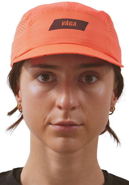 Vaga Feather Racing Running Cap - Orange