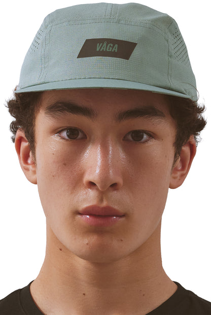 Vaga Feather Racing Running Cap - Green