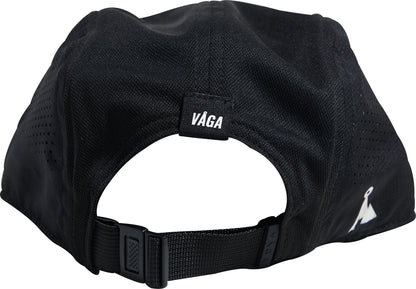Vaga Feather Racing Running Cap - Black