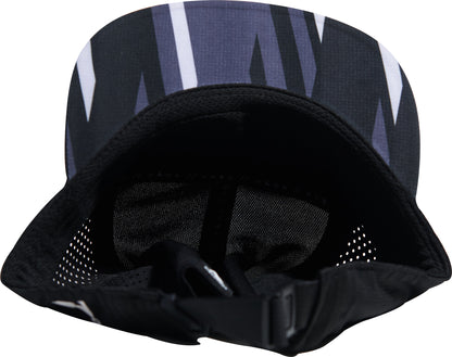 Vaga Feather Racing Running Cap - Black