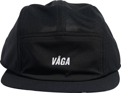 Vaga Feather Racing Running Cap - Black