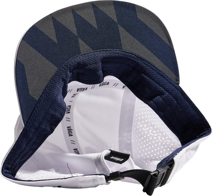 Vaga Feather Racing Running Cap - White