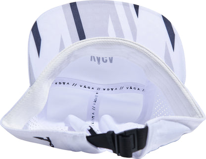 Vaga Feather Racing Running Cap - White
