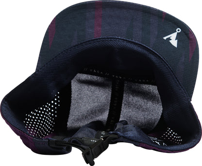 Vaga Feather Racing Running Cap - Purple