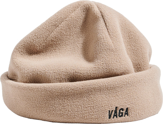 Vaga Fleece Running Beanie - Beige