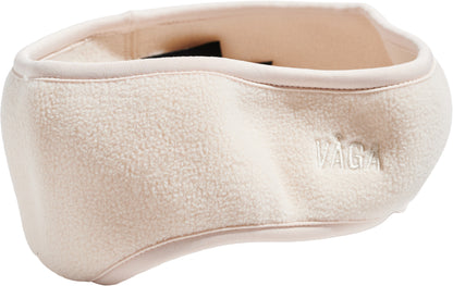 Vaga Fleece Running Headband - Cream