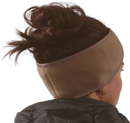 Vaga Fleece Running Headband - Beige