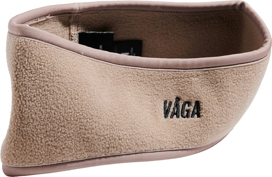 Vaga Fleece Running Headband - Beige