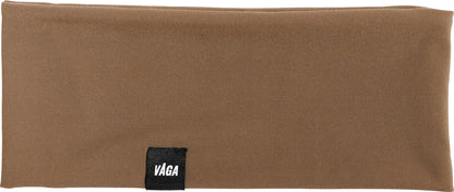 Vaga Jersey Midweight Performance Running Headband - Brown