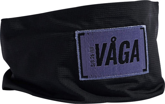 Vaga Lightweight Mesh Running Headband - Black
