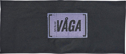 Vaga Lightweight Mesh Running Headband - Black